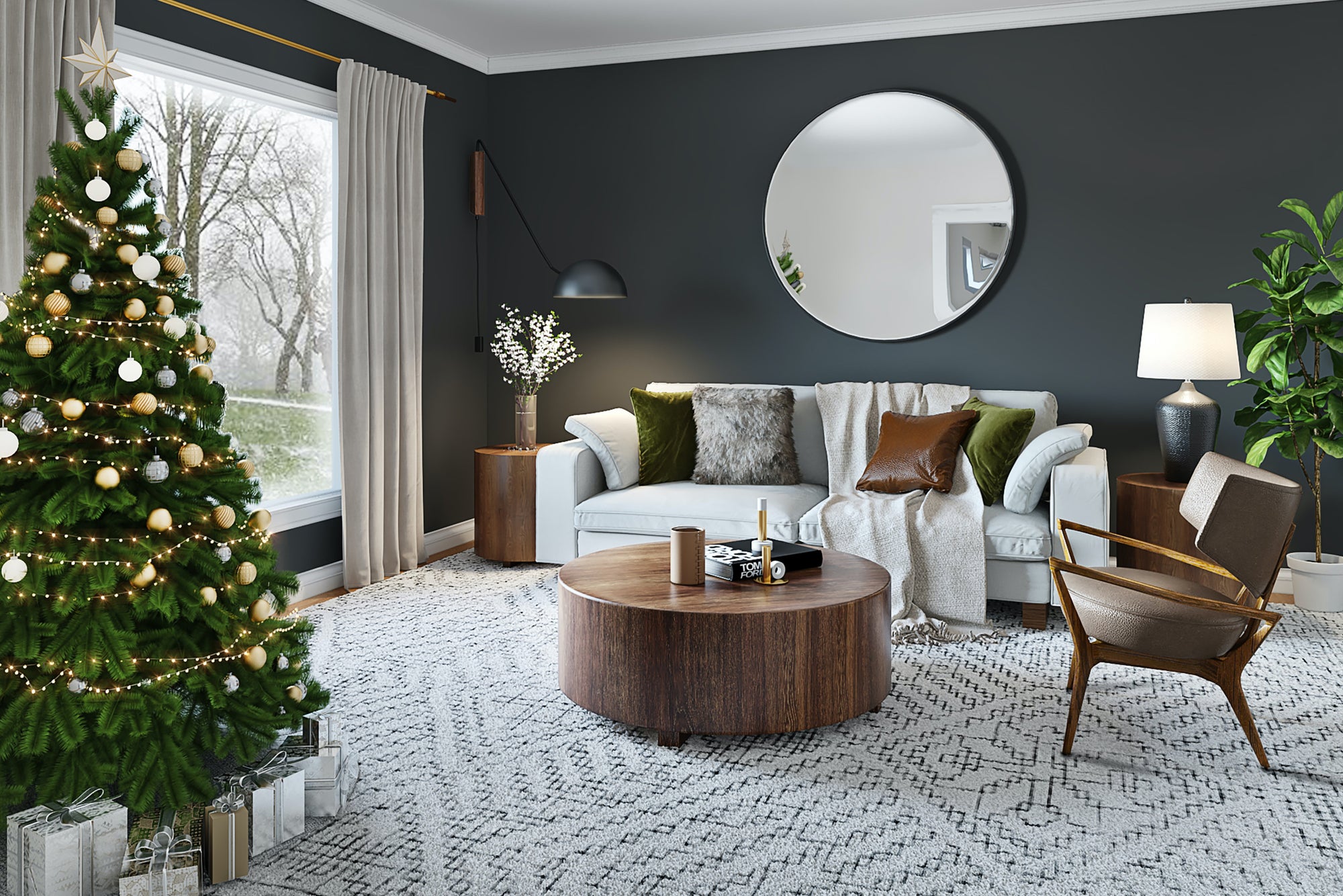How To Decorate a House for Christmas