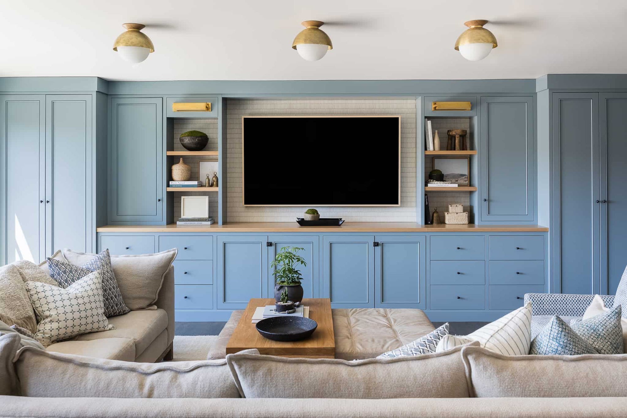 TV Console Decor Ideas