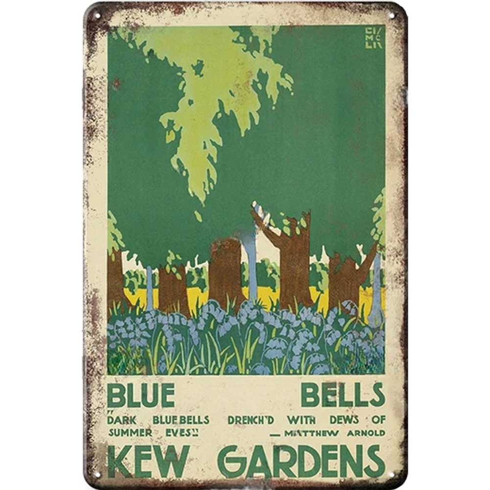 Retro Voyage Metal Art Posters