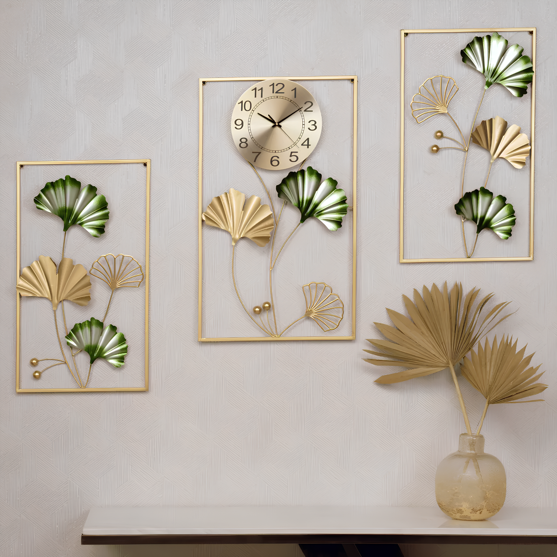 Chic Timepiece Decorative Wall Art