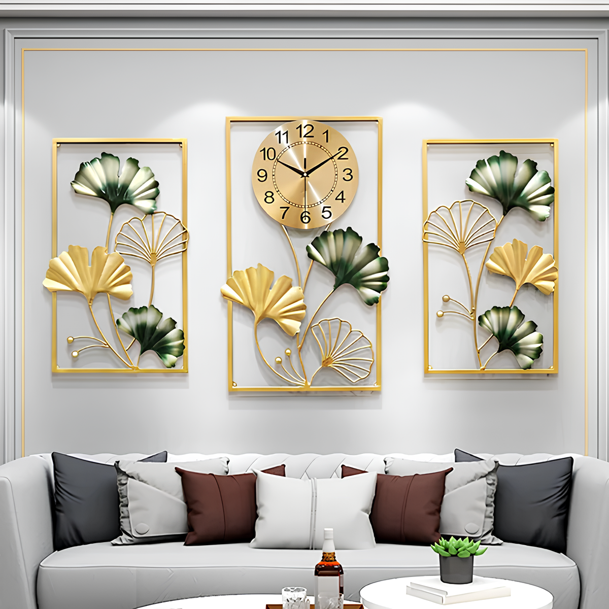Chic Timepiece Decorative Wall Art