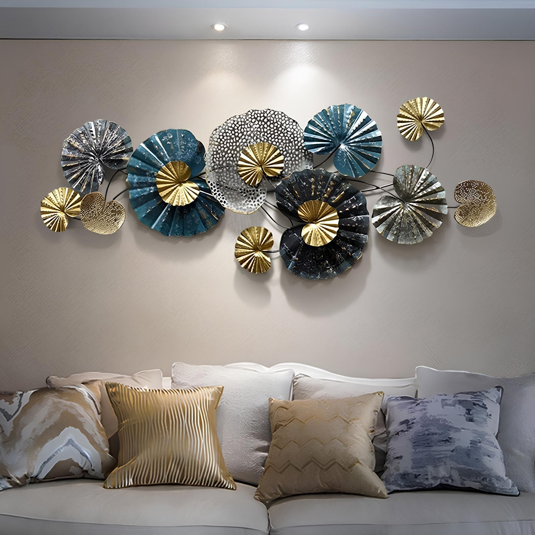 Floral Sky Garden Wall Art