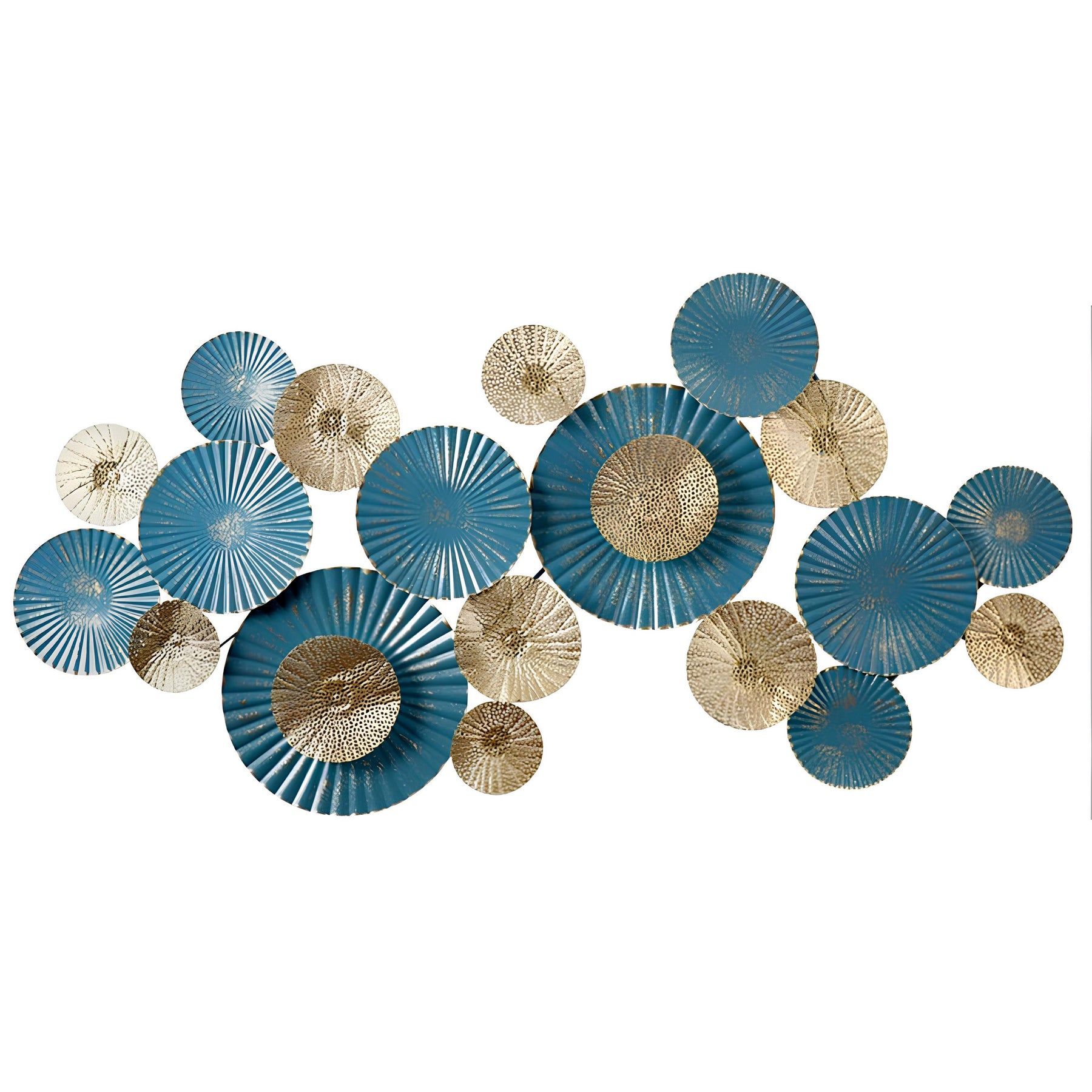 Elegance Iron Lotus Wall Art