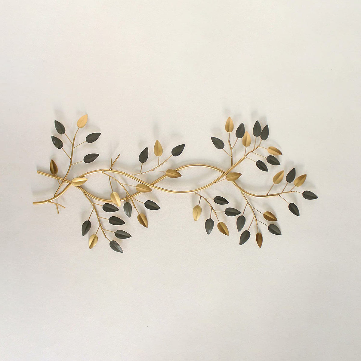 Aureate Leaf Trio Wall Art