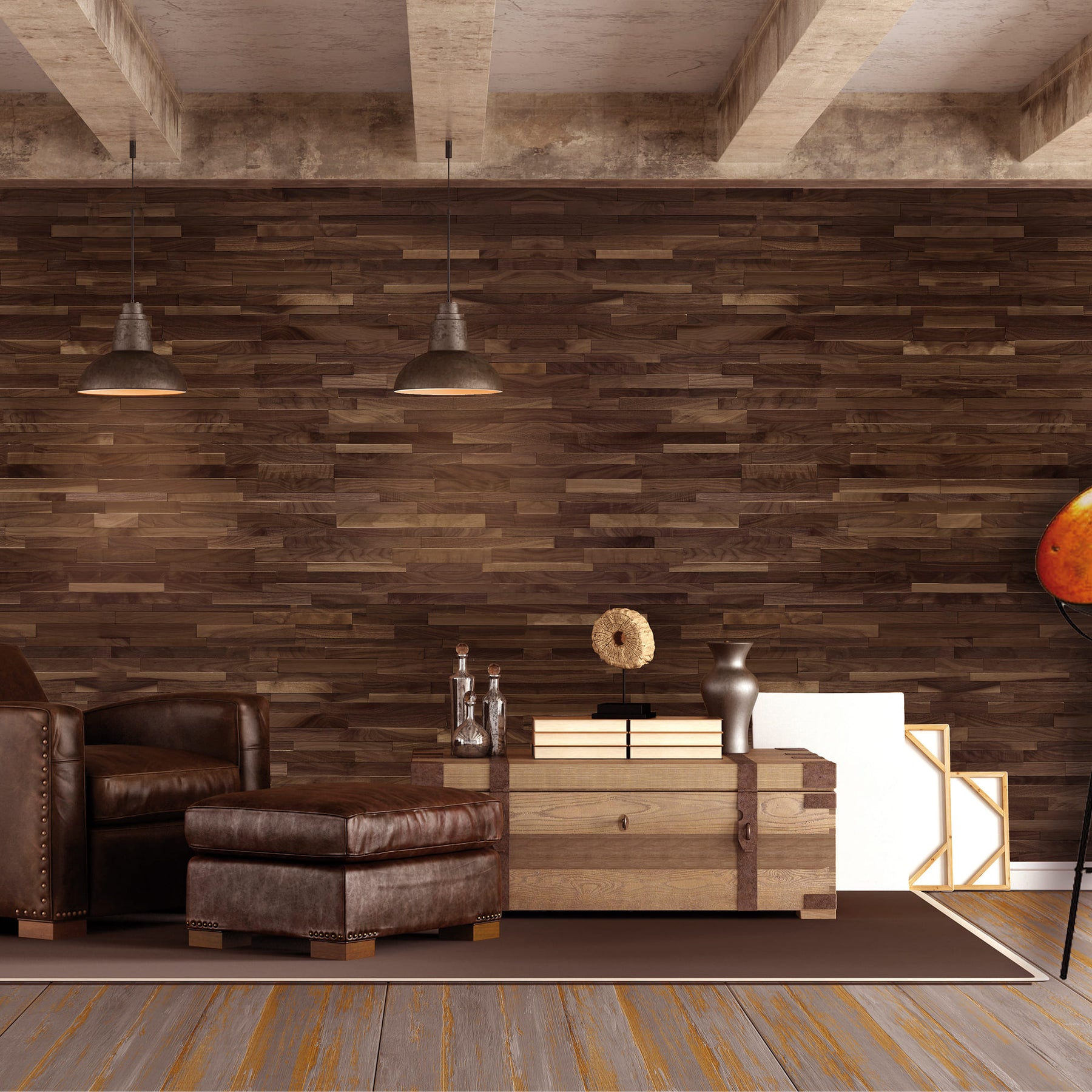 American Walnut Wall Panel