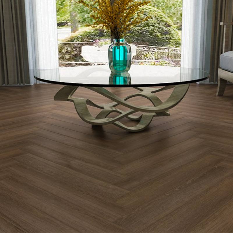 Herringbone Walnut Flooring Panel