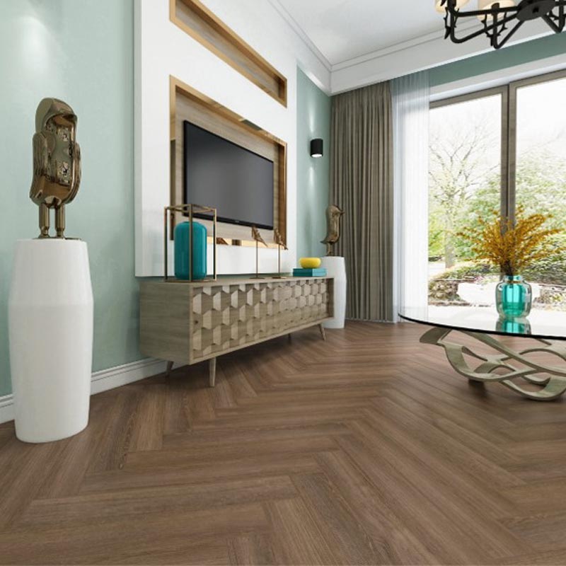 Herringbone Walnut Flooring Panel