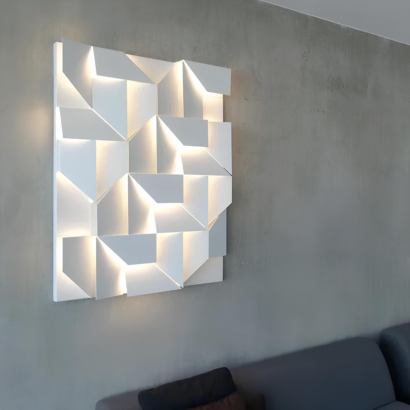 LuminaCraft 3D LED Iron Sconce
