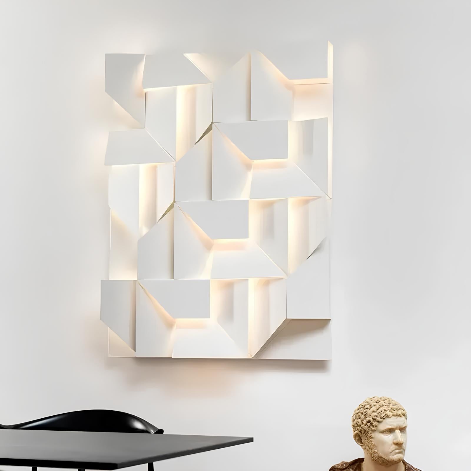 LuminaCraft 3D LED Iron Sconce