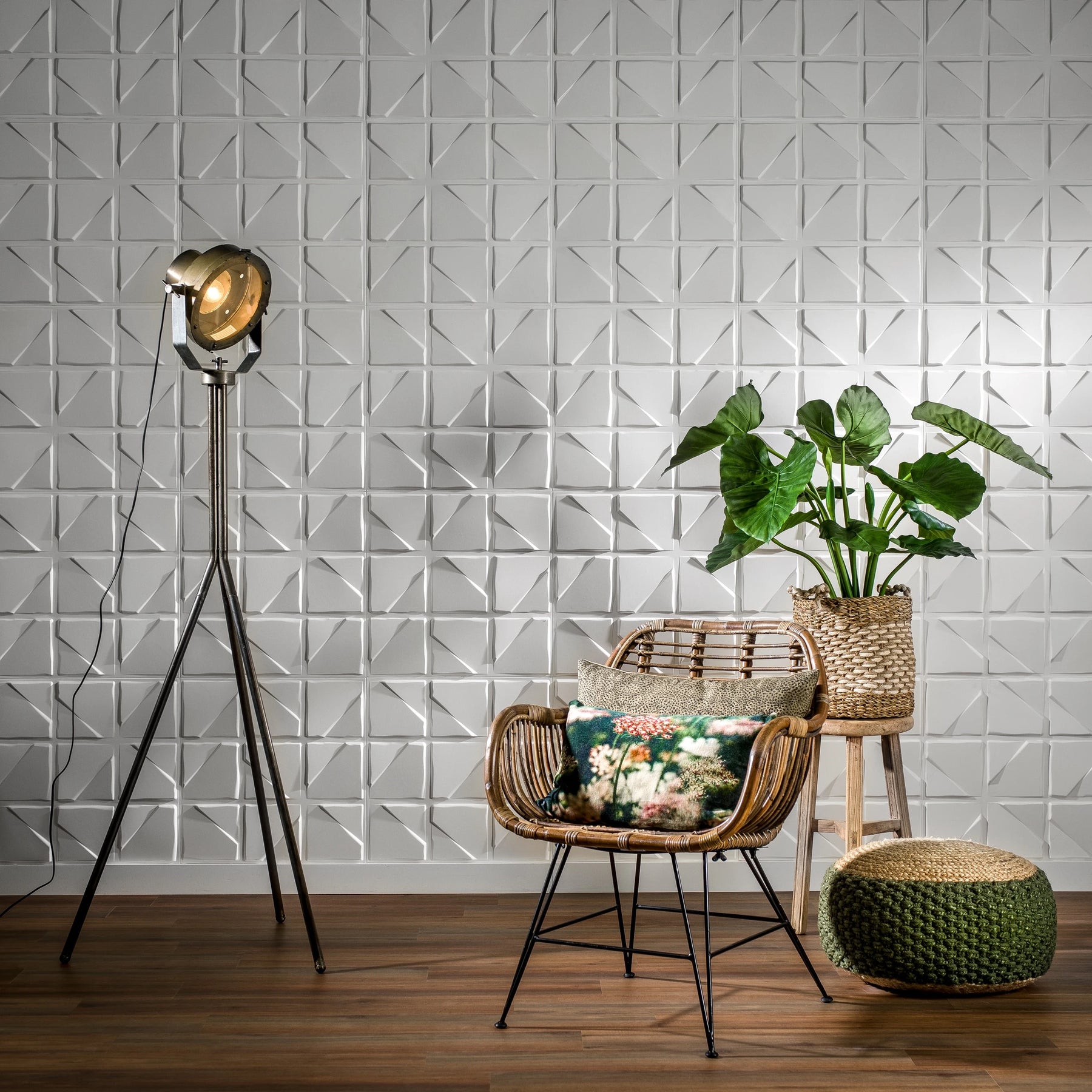 Feline 3D PVC Wall Panel