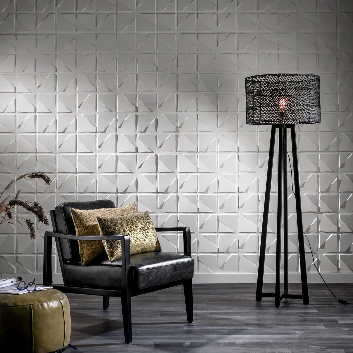 Feline 3D PVC Wall Panel
