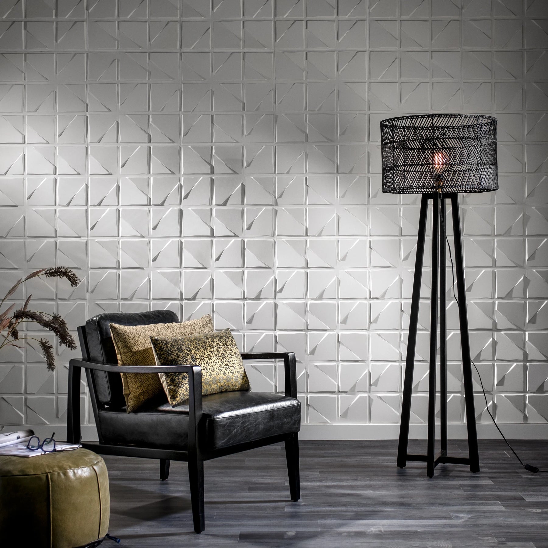 Feline 3D PVC Wall Panel