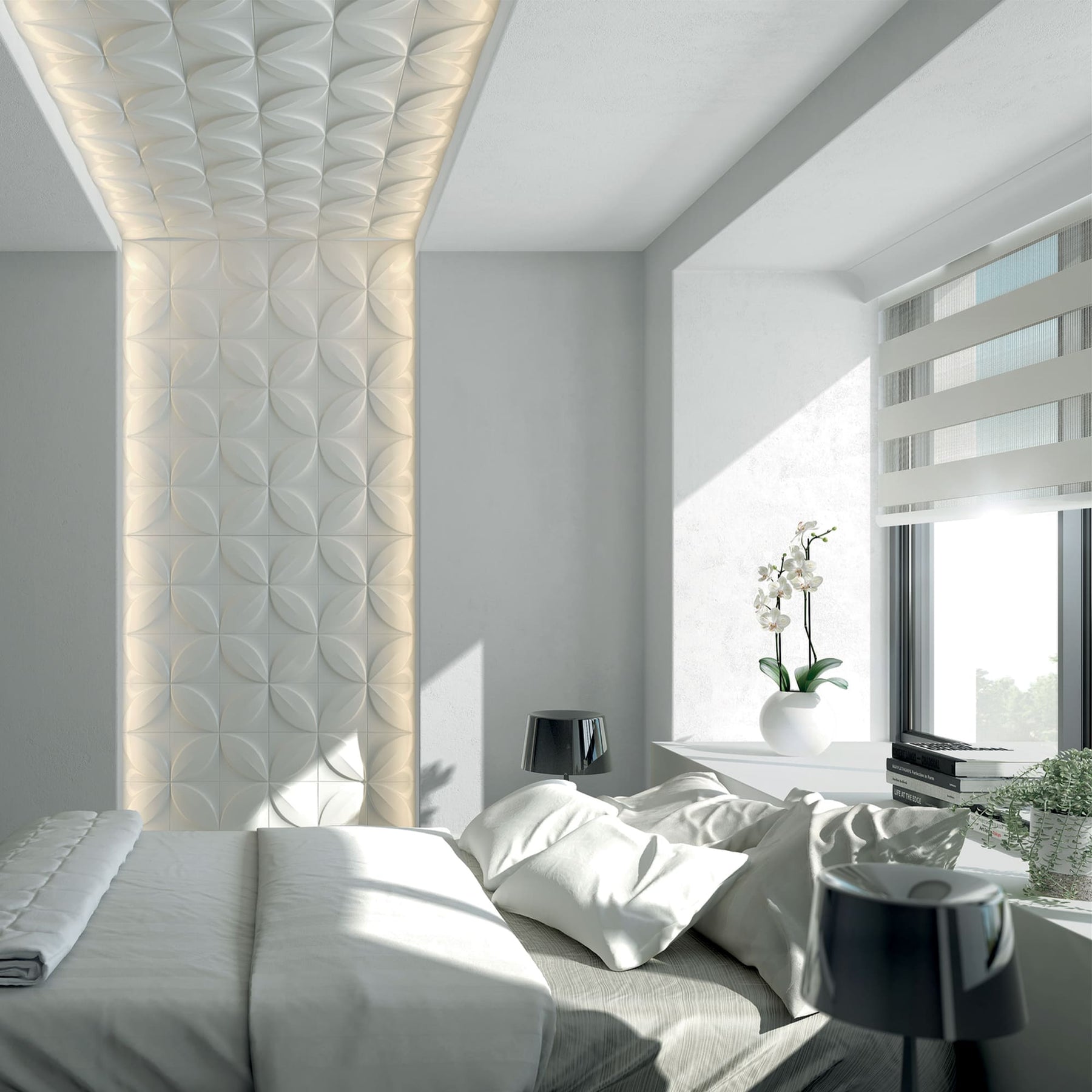 Flower 3D PVC Wall Panel