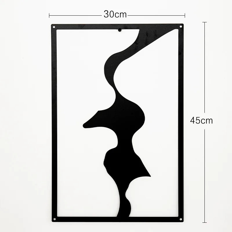 Golden Flora Metal Wall Art