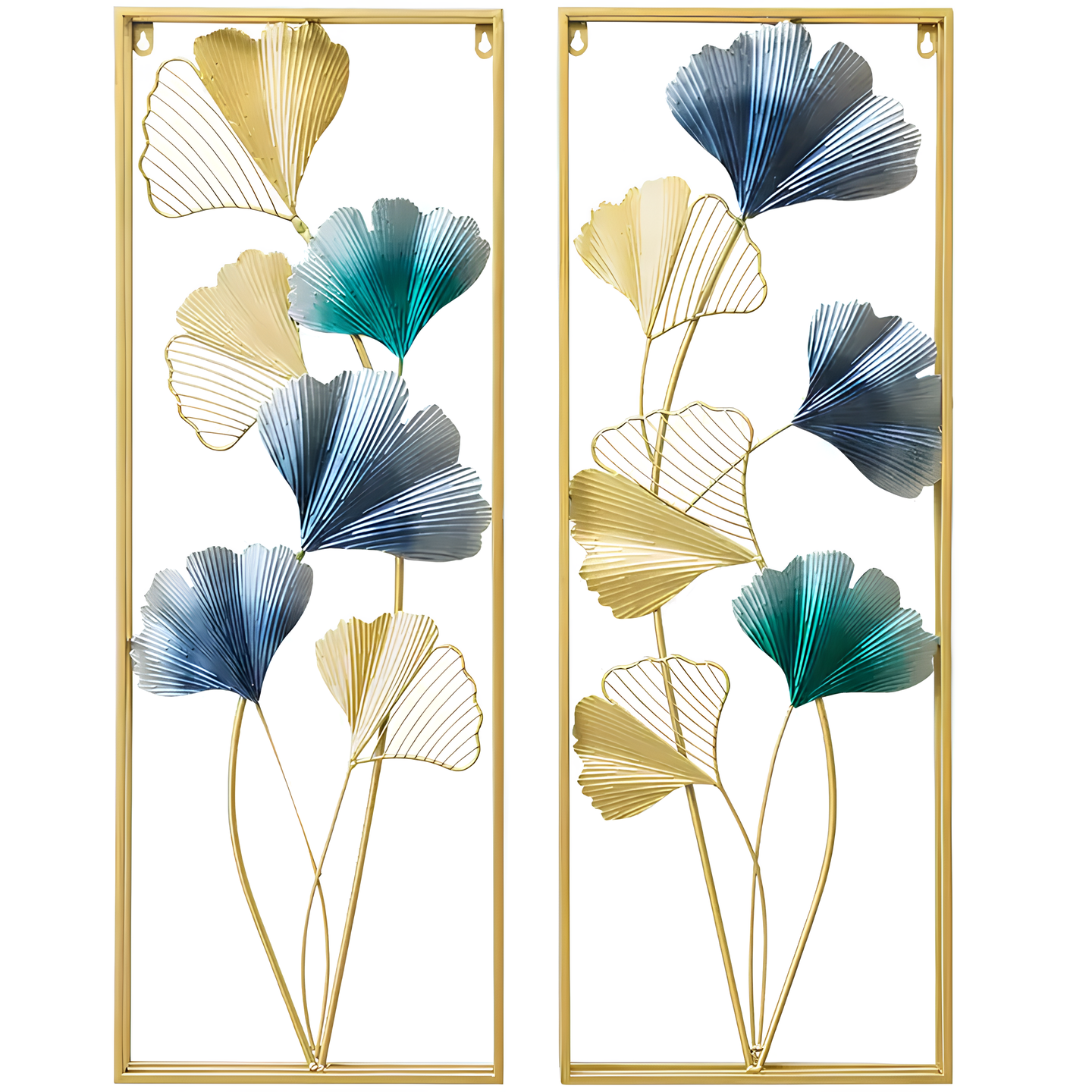 Oriental Blossom Iron Wall Art