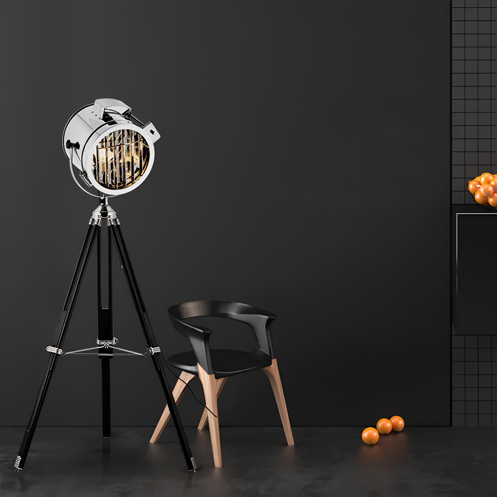 Nordic Vintage Golden Spotlight