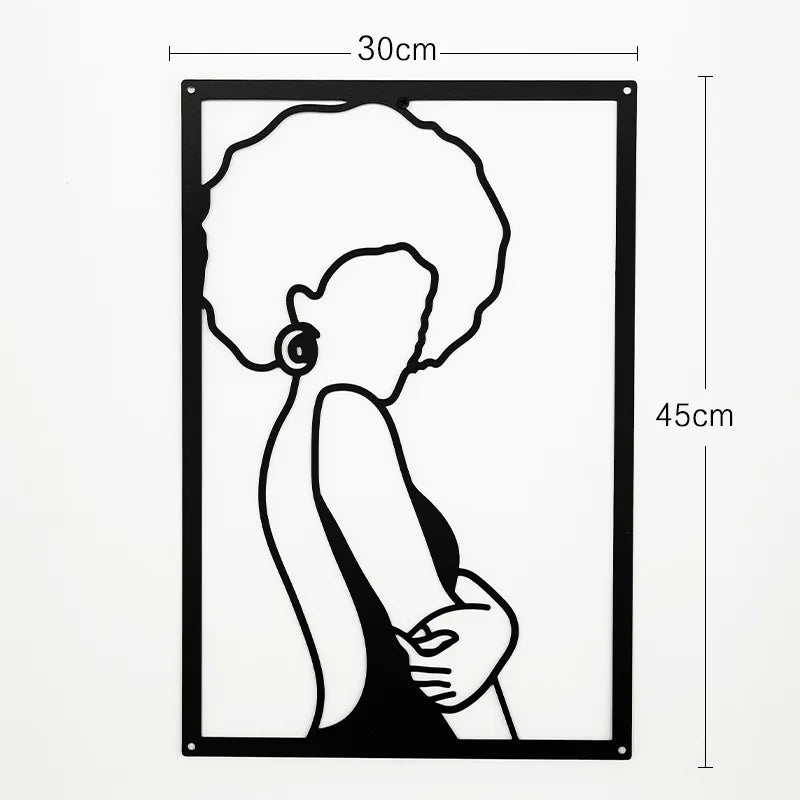 Golden Flora Metal Wall Art
