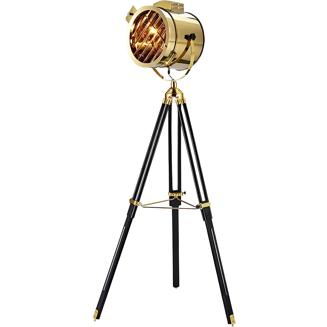 Nordic Vintage Golden Spotlight