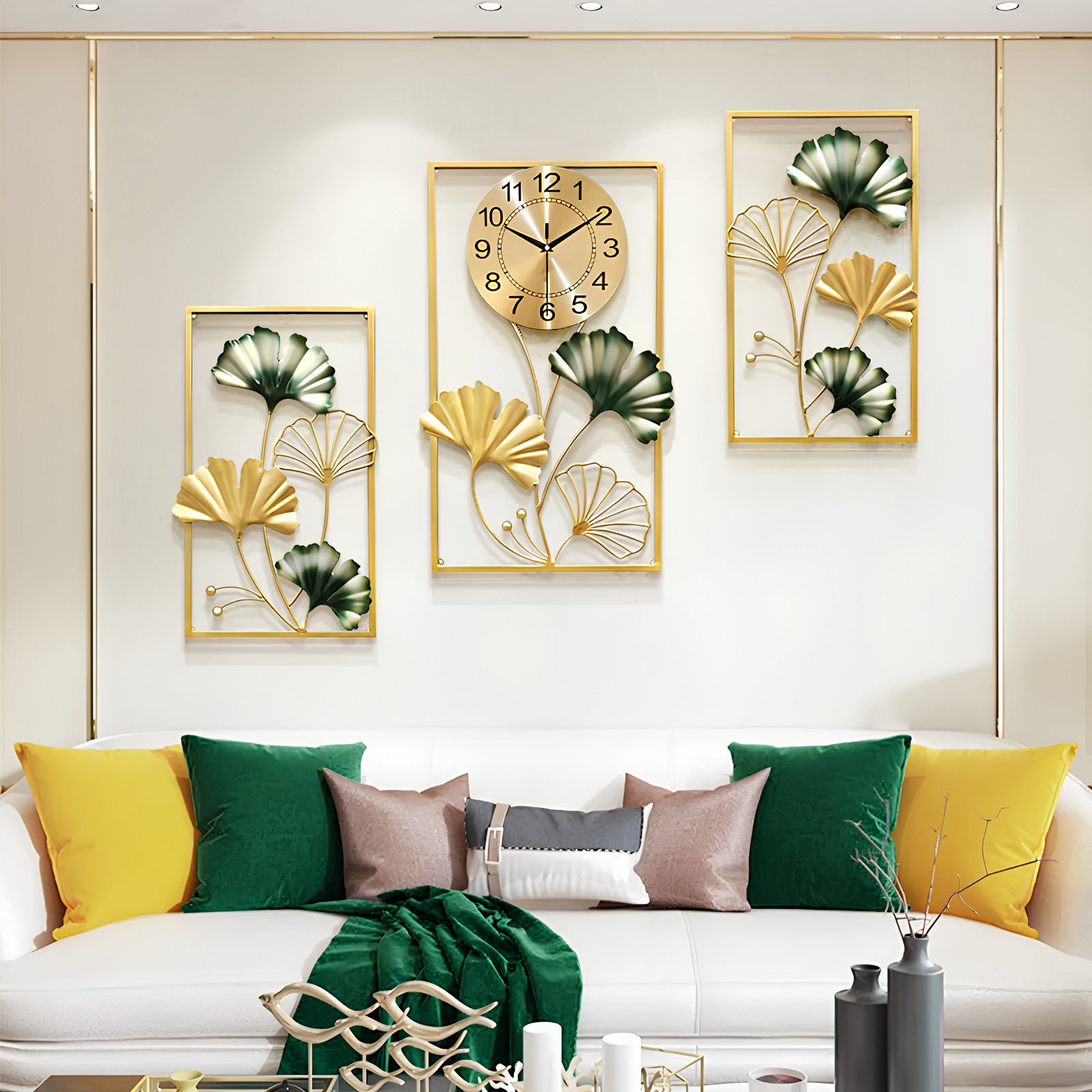 Chic Timepiece Decorative Wall Art
