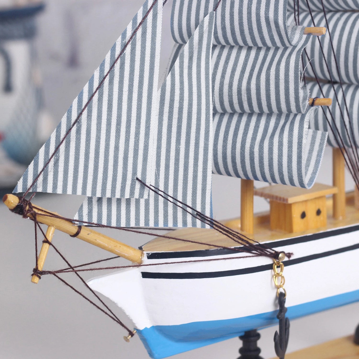 Seawolf Wooden Ship Scale Model