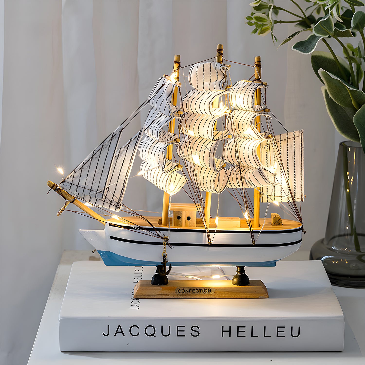 Seawolf Wooden Ship Scale Model