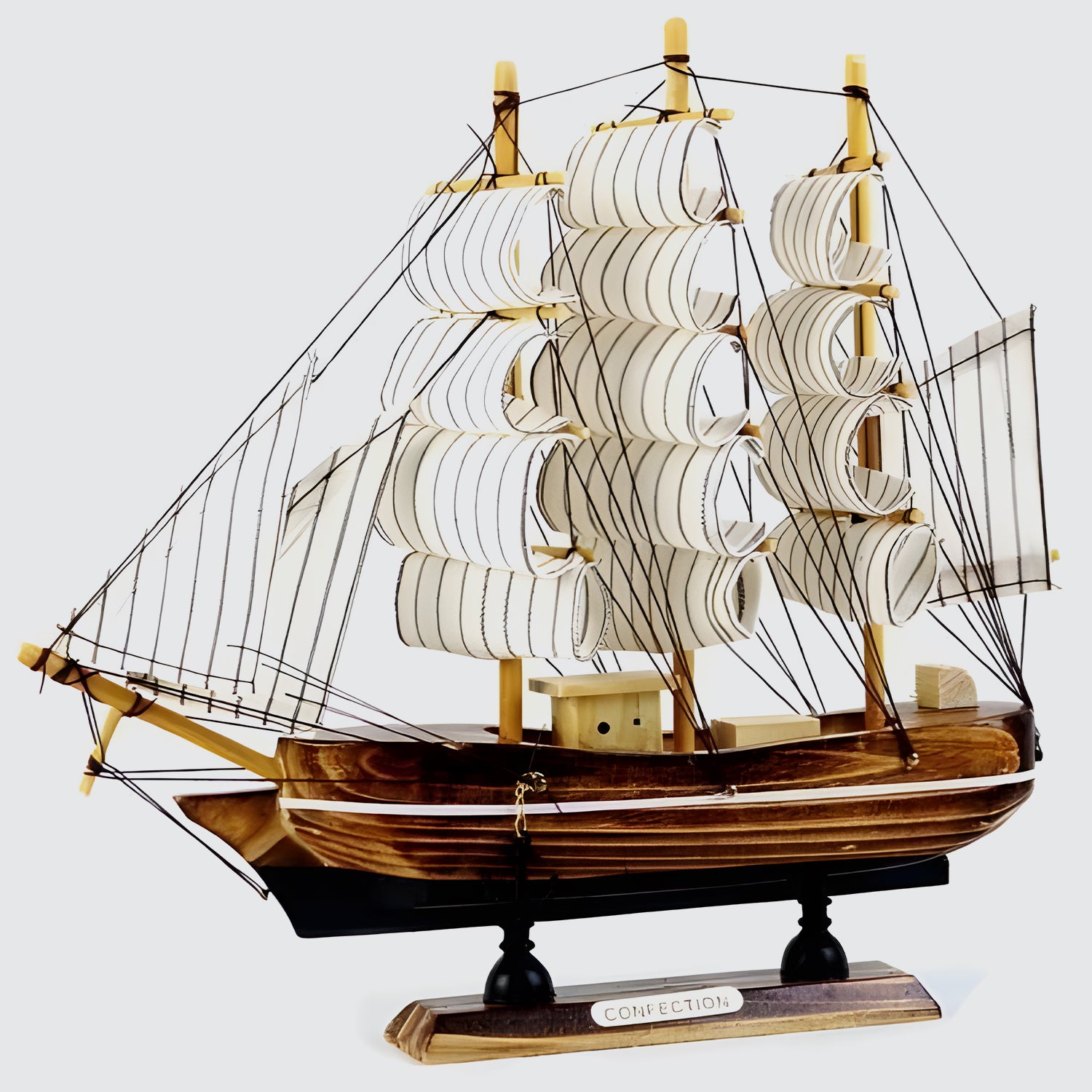 Seawolf Wooden Ship Scale Model