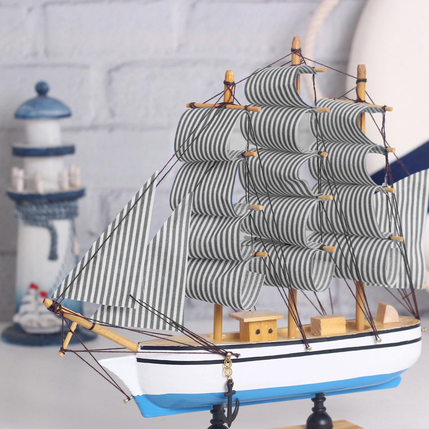 Seawolf Wooden Ship Scale Model