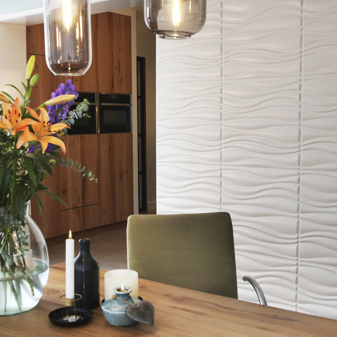 Waves 3D PVC Wall Panel