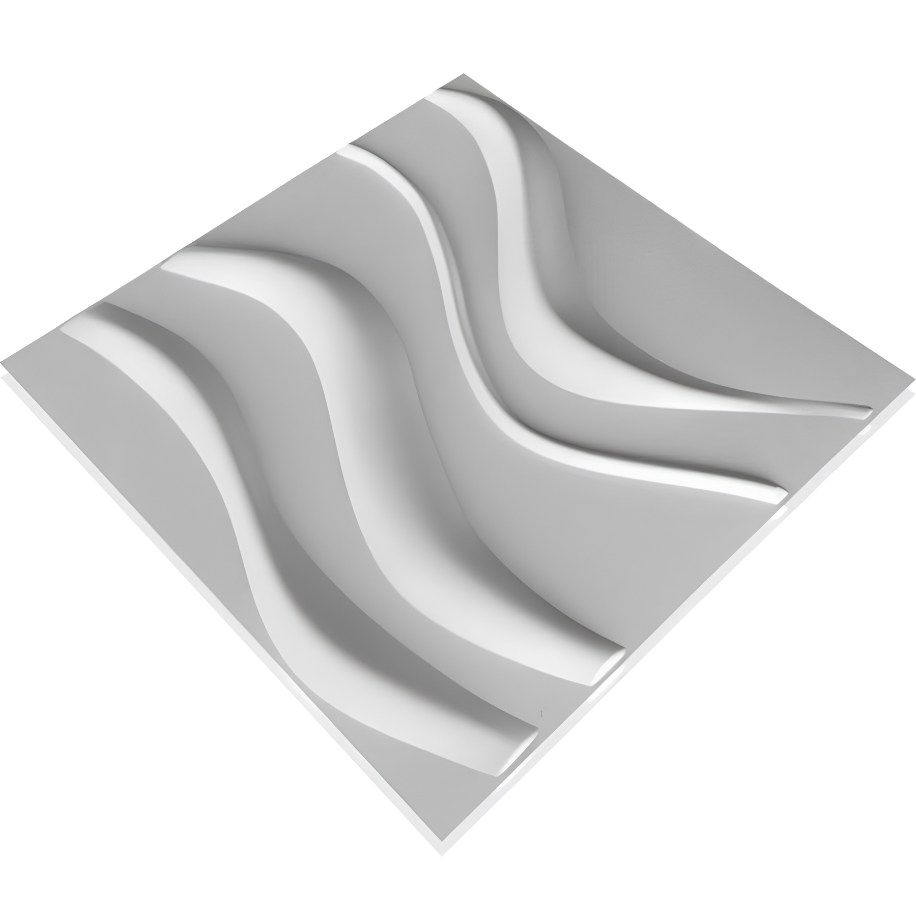 Wavy 3D PVC Wall Panel