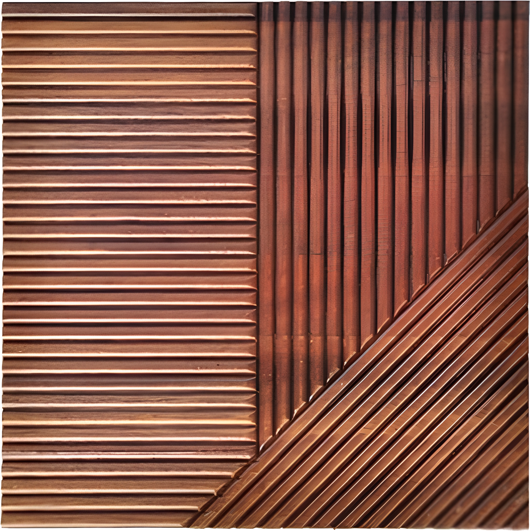Mosaic Wood Wall Panel