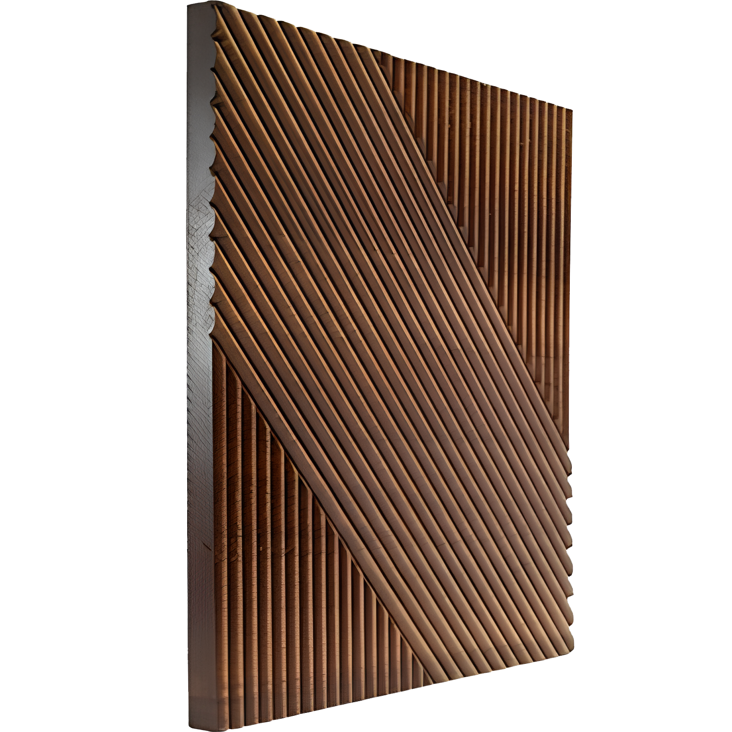 Mosaic Wood Wall Panel
