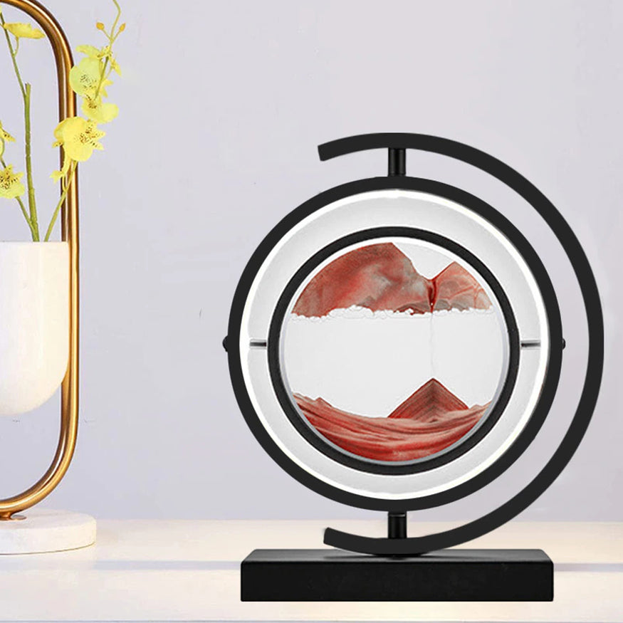 Quicksand 360 Hourglass Lamp Level of Brightness Natural Light (4500K)