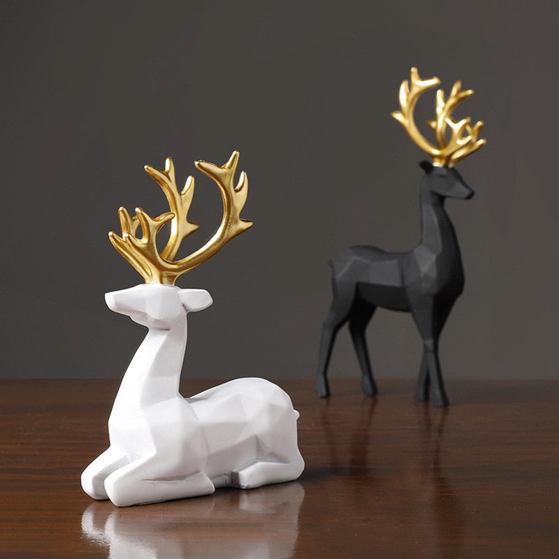 Christmas Reindeer Figurine