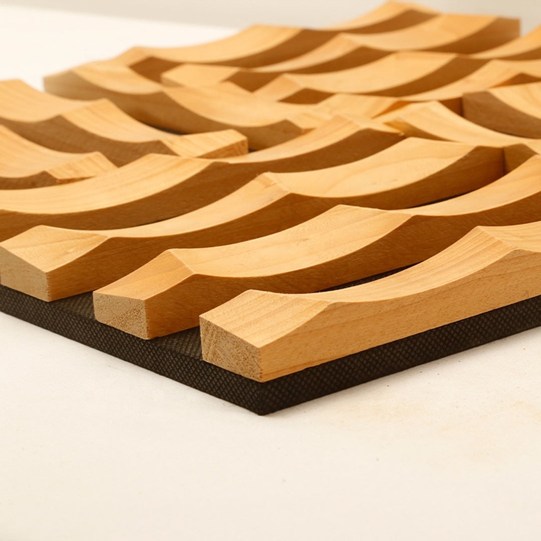 Braid Mosaic Wood Wall Panel Shipment Protected by InsureShield™.