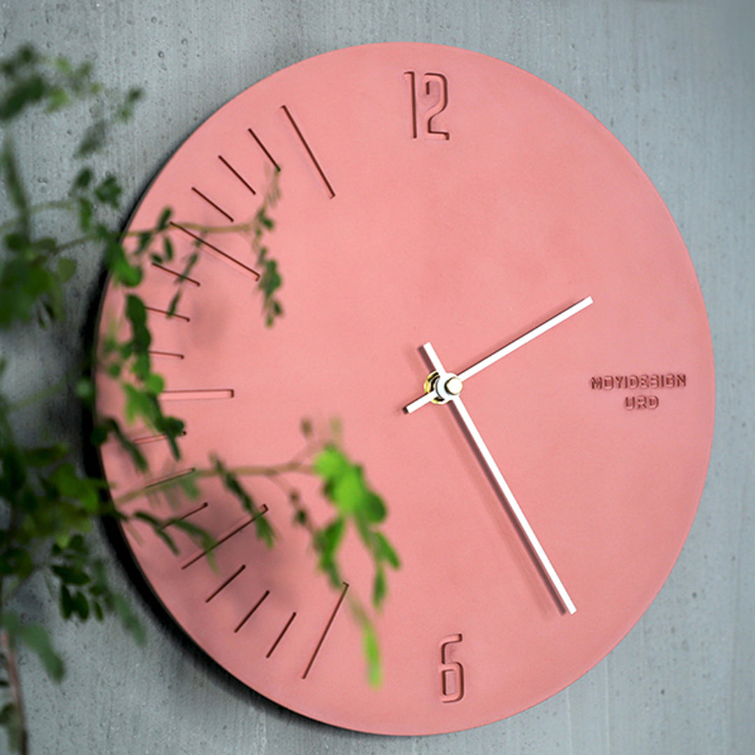 Cement Wall Clock crafted from premium cement, ensuring its durability and longevity.