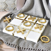 Gold Tic-Tac-Toe Game
