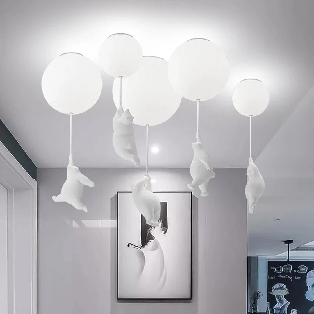 Nexa Cartoon Bear Ceiling Lampshade With its bold and playful design