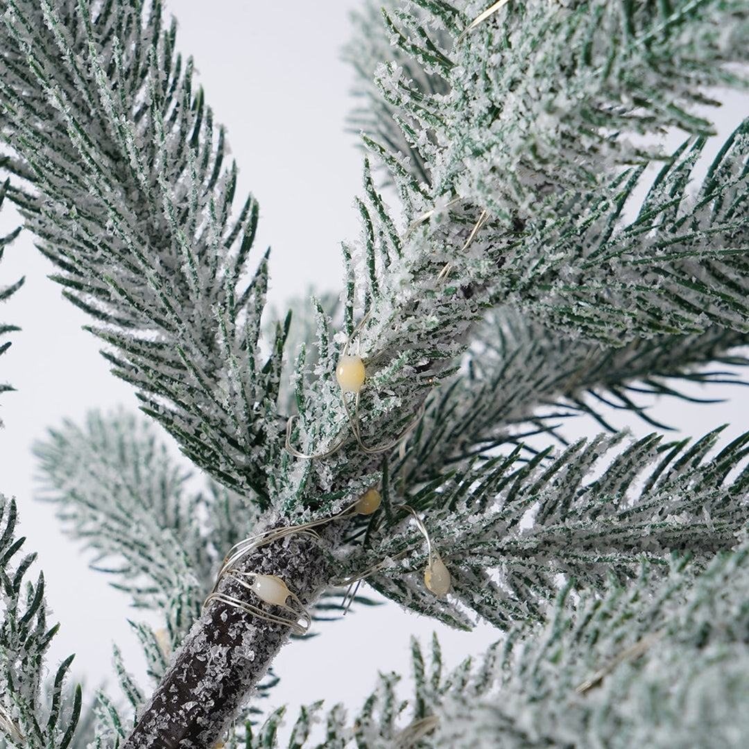 Pine Tree Lamp with LED Color Warm White