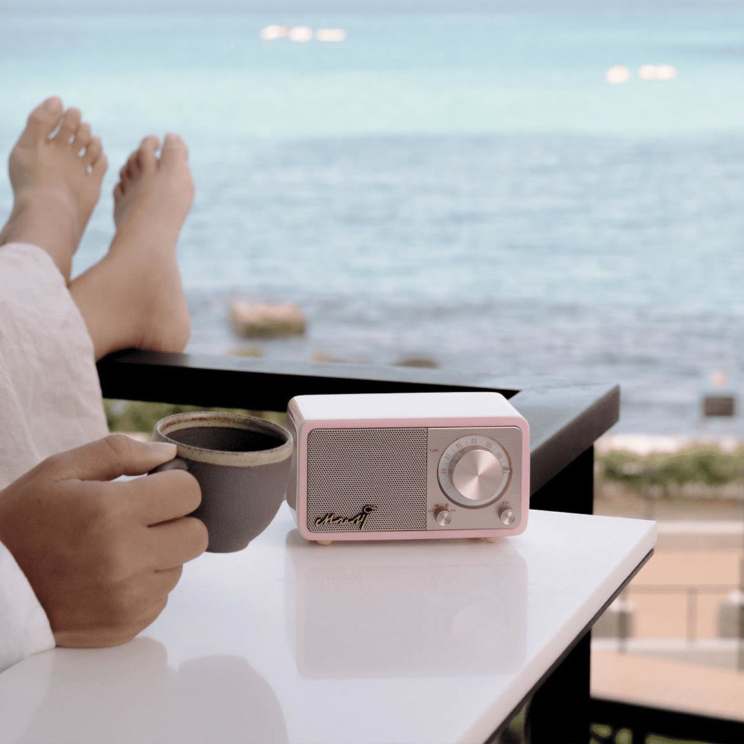 Retro Radio Soundbox Bluetooth is a small FM radio