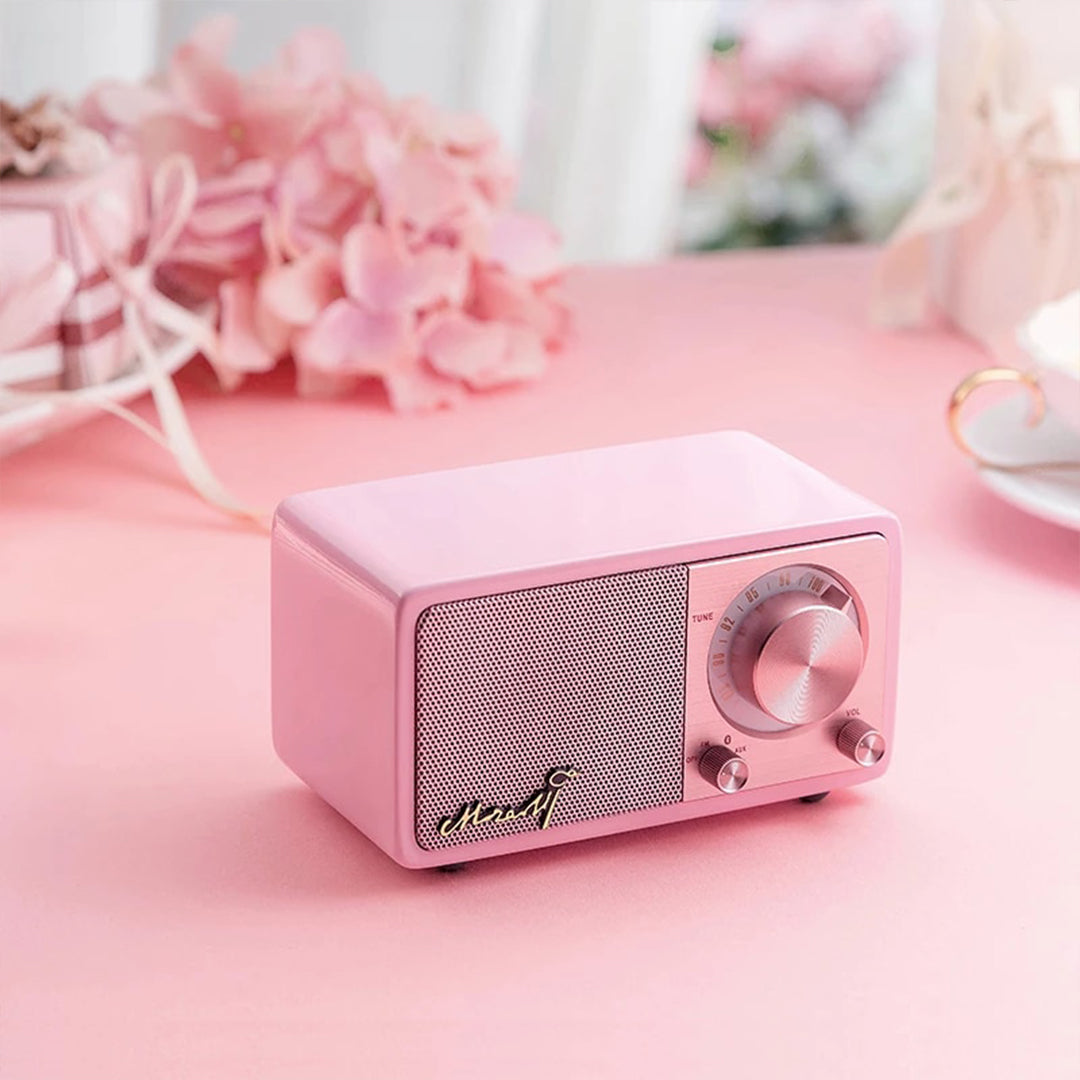 Retro Radio Soundbox Bluetooth can easily connect