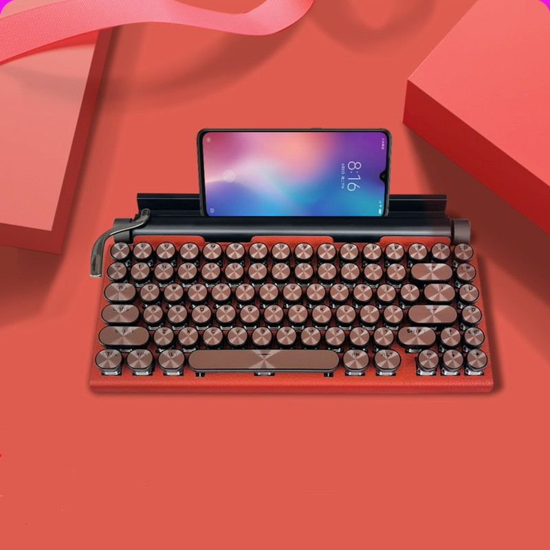 Retro Typewriter Keyboard with better stability