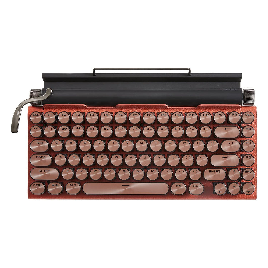 Retro Typewriter Keyboard the chassis is made of new scratch