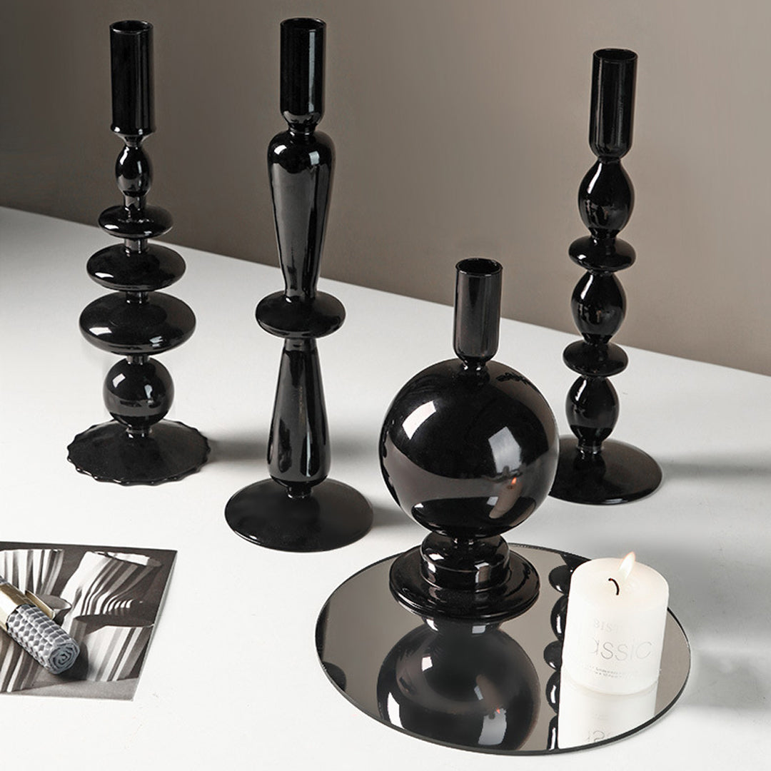 Rockwell Candle Holders can be used as candlesticks or small vases