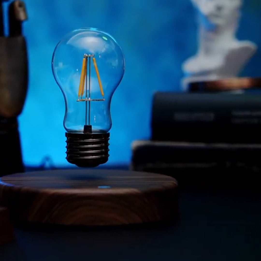Floating Light Bulb Lamp 360° Product Test & Quality Inspection.