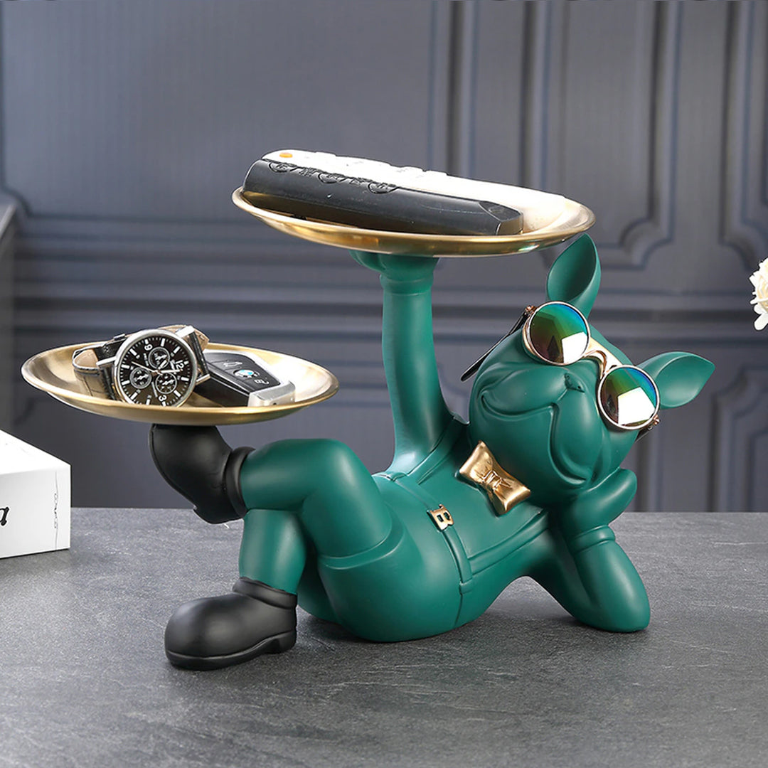 French Bulldog Metal Tray