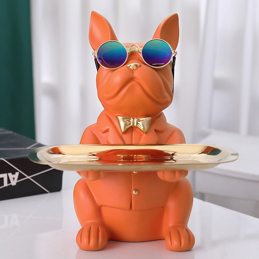 French Bulldog Metal Tray