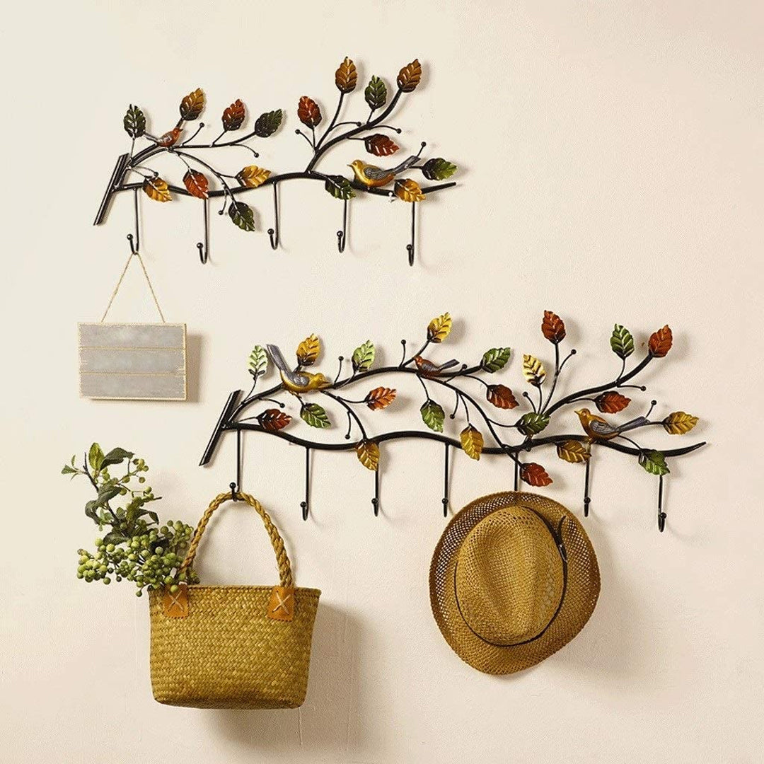 Iron Leaves Hook Size: 78 cm x 32 cm