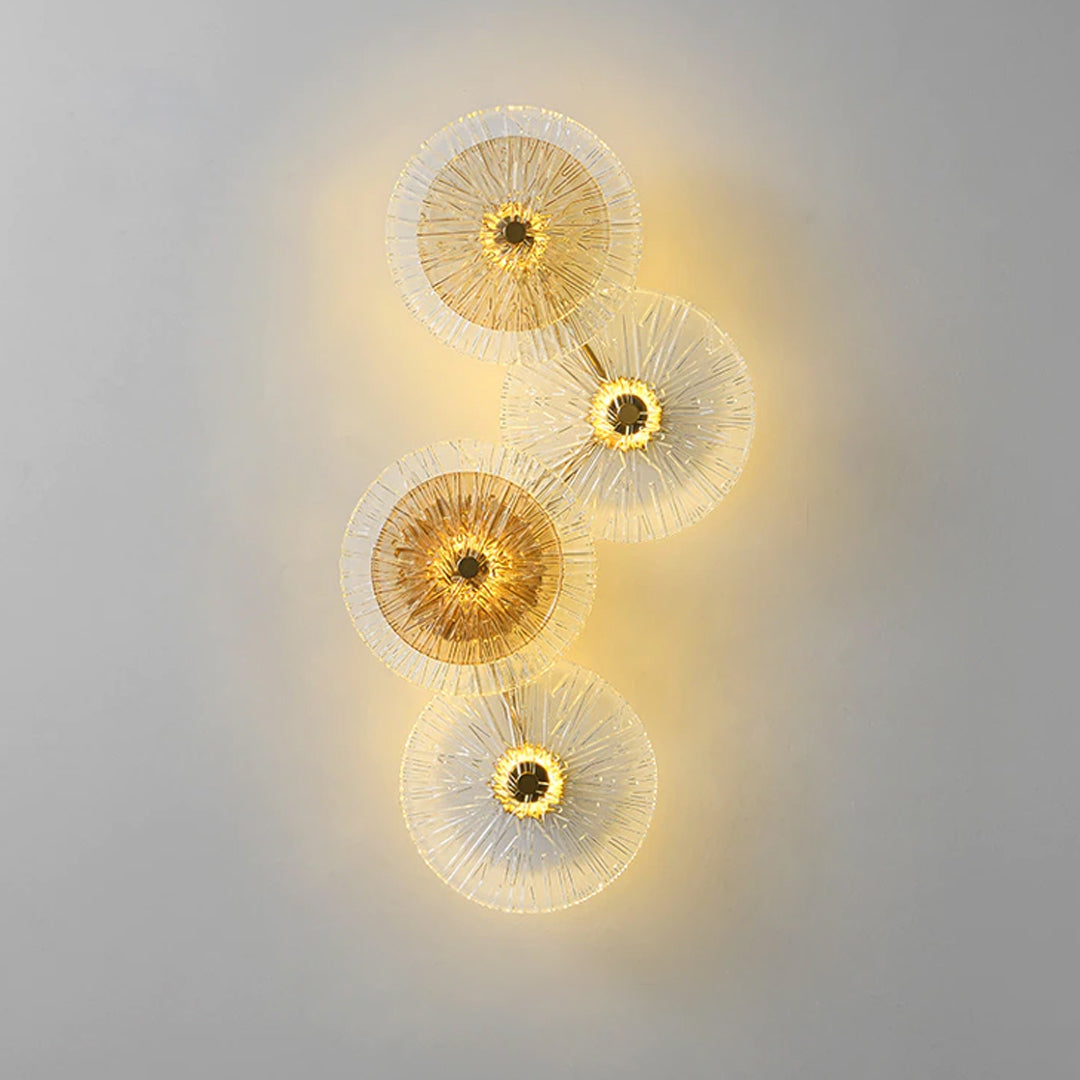 Lotus Leaf Wall Lamp with Voltage: 90-260V