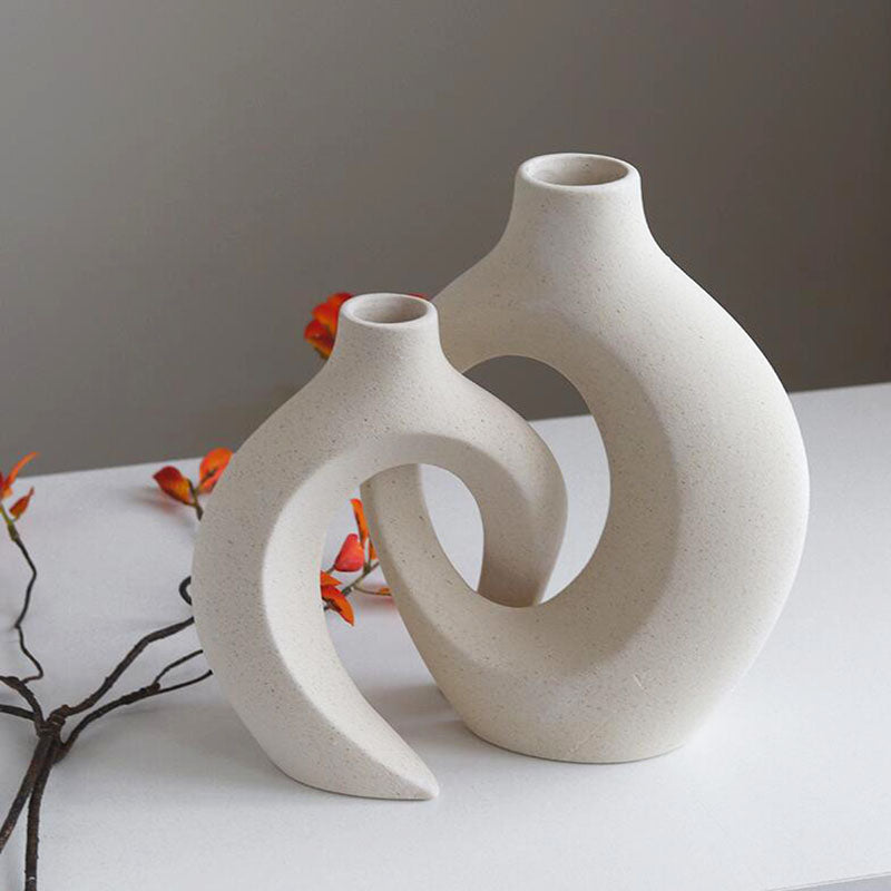 Nordic Ceramic Vase handmade from 100% ceramic
