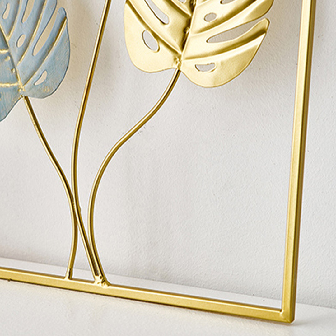 Gold Metal Wall Decor